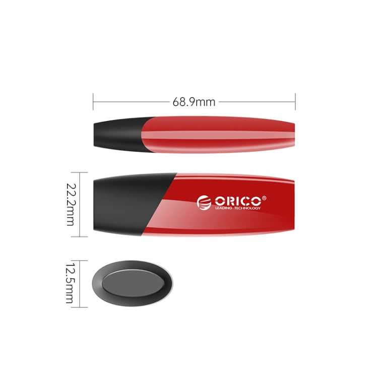 ORCIO USB3.0 U Disk Drive, Read: 260MB/s, Write: 15MB/s, Memory:256GB, Port:USB-A(Red) - USB Flash Drives by ORICO | Online Shopping UK | buy2fix