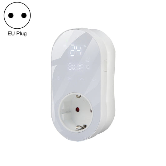 BHT12-EW Plug-in LED Thermostat With WiFi, EU Plug(White) - Consumer Electronics by buy2fix | Online Shopping UK | buy2fix
