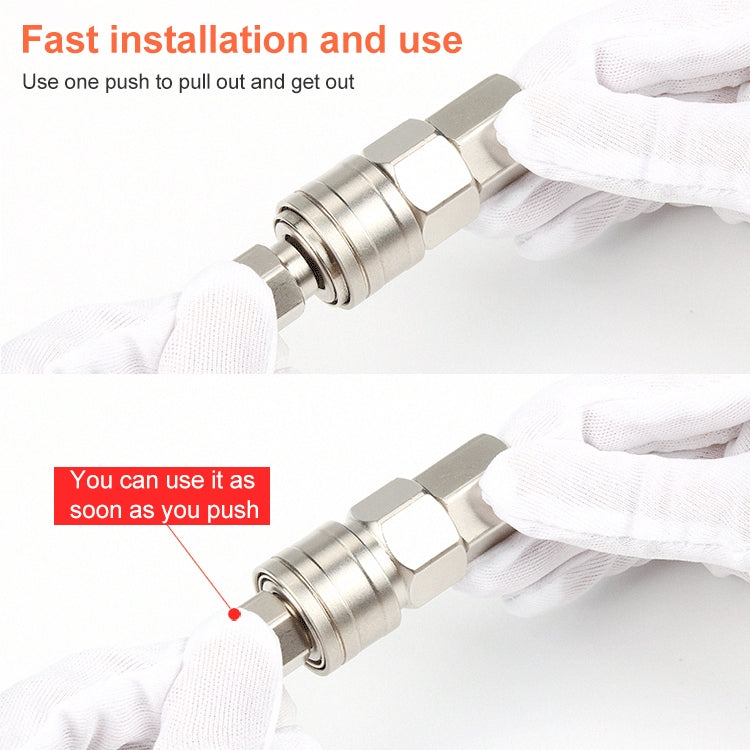 LAIZE PP-20 10pcs C-type Self-lock Pneumatic Quick Fitting Connector -  by LAIZE | Online Shopping UK | buy2fix