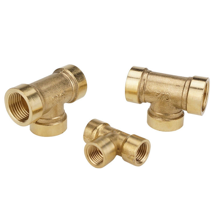 LAIZE Internal Thread Plumbing Copper Pipe Fittings, Caliber:2 Point(Three Way) - Interface Series by LAIZE | Online Shopping UK | buy2fix