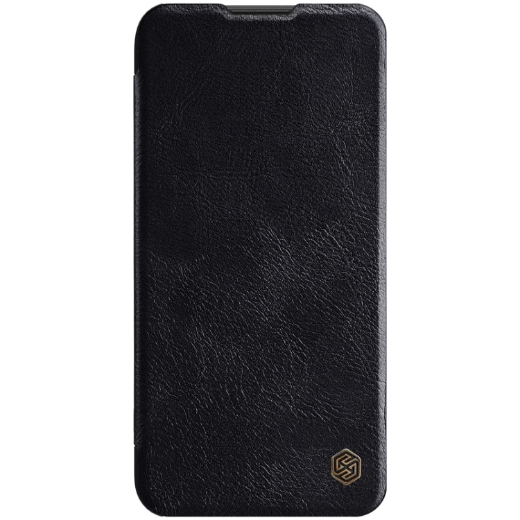 For Huawei nova 7i NILLKIN QIN Series Crazy Horse Texture Horizontal Flip Leather Case With Card Slot(Black) - Huawei Cases by NILLKIN | Online Shopping UK | buy2fix