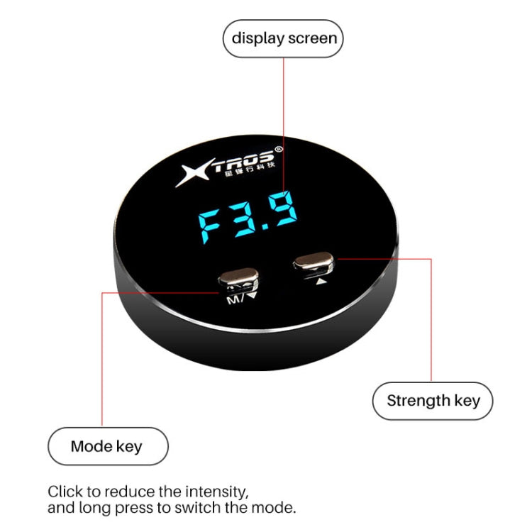 For Hyundai Veloster 2019- TROS CK Car Potent Booster Electronic Throttle Controller - In Car by TROS | Online Shopping UK | buy2fix