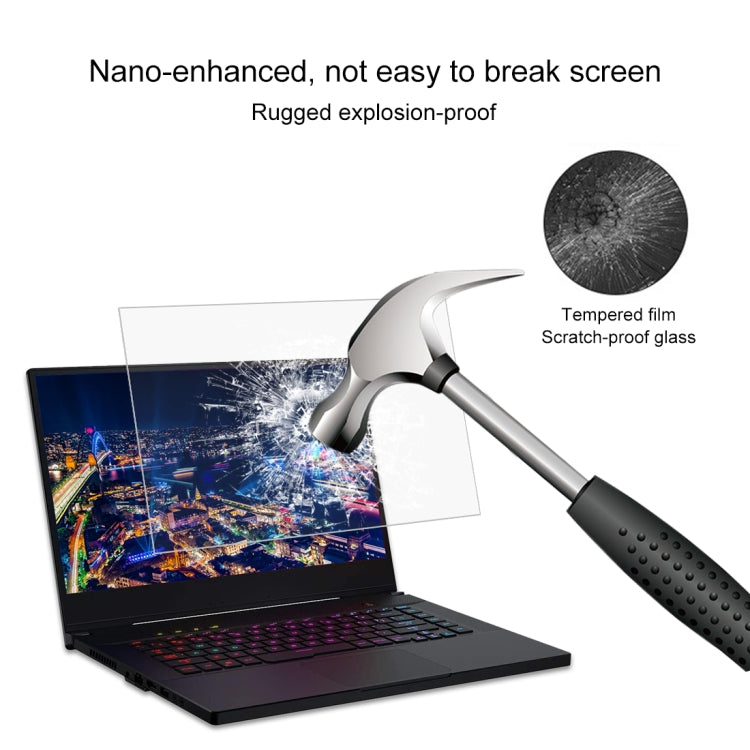 For ASUS ROG Strix G 15.6 inch Laptop Screen HD Tempered Glass Protective Film - Computer & Networking by buy2fix | Online Shopping UK | buy2fix