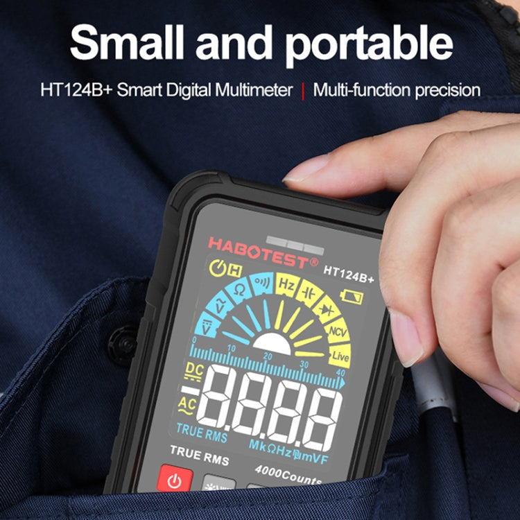 HABOTEST HT124B Mini Digital Display High-precision Multimeter - Digital Multimeter by HABOTEST | Online Shopping UK | buy2fix