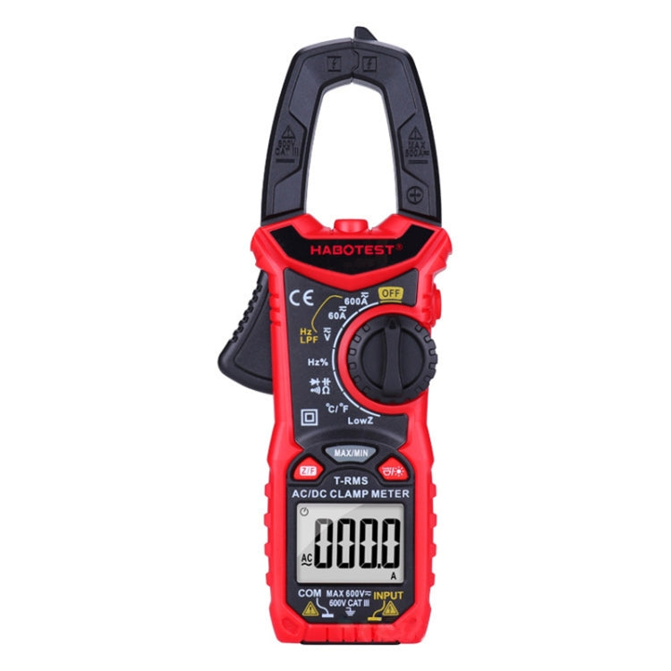 HABOTEST HT206A High Precision Digital Clamp Multimeter - Digital Multimeter by HABOTEST | Online Shopping UK | buy2fix