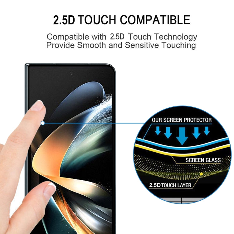 For Samsung Galaxy Z Fold4 5G / Galaxy W23 25pcs Full Glue Full Screen Tempered Glass Film - Galaxy Z Fold4 5G Tempered Glass by buy2fix | Online Shopping UK | buy2fix