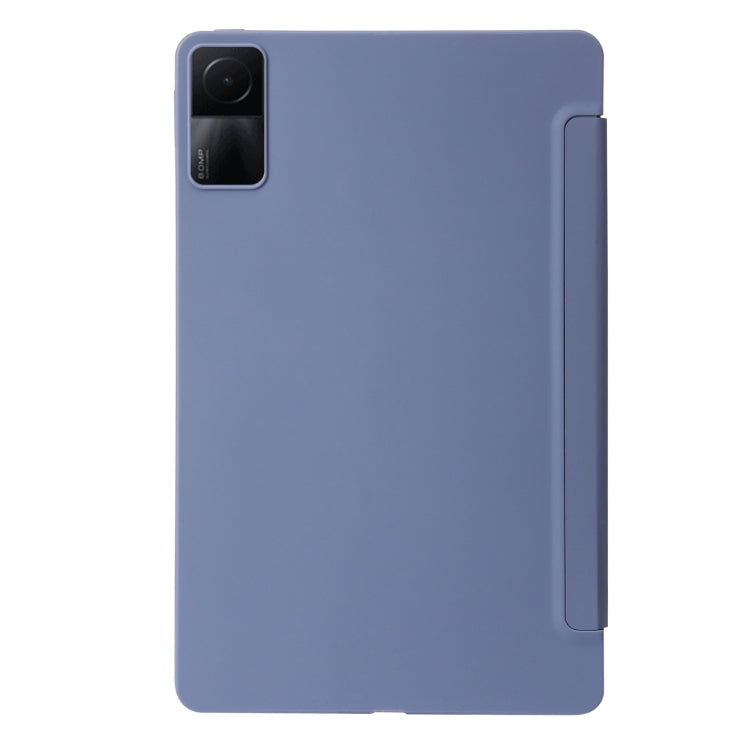 For Xiaomi Redmi Pad 10.6 Deformation Silicone Leather Tablet Case(Lavender) -  by buy2fix | Online Shopping UK | buy2fix
