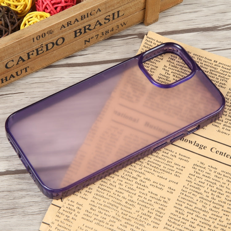 For iPhone 14 GEBEI Acrylic Phone Case (Purple) - iPhone 14 Cases by GEBEI | Online Shopping UK | buy2fix