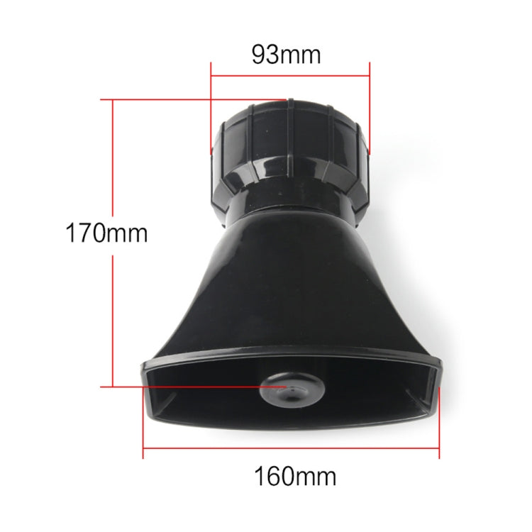 12V Car Horn, Multiple Voices High-Ddecibel Loudspeaker - In Car by buy2fix | Online Shopping UK | buy2fix