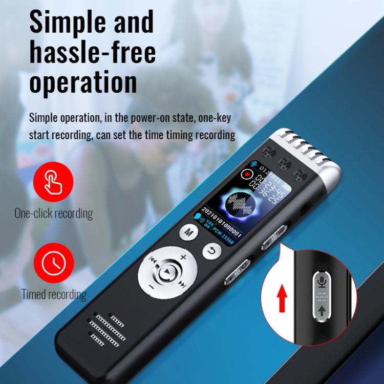 JNN Q88 Multifunctional HD Noise Reduction Mini MP3 Recorder, Capacity:8GB - Security by JNN | Online Shopping UK | buy2fix