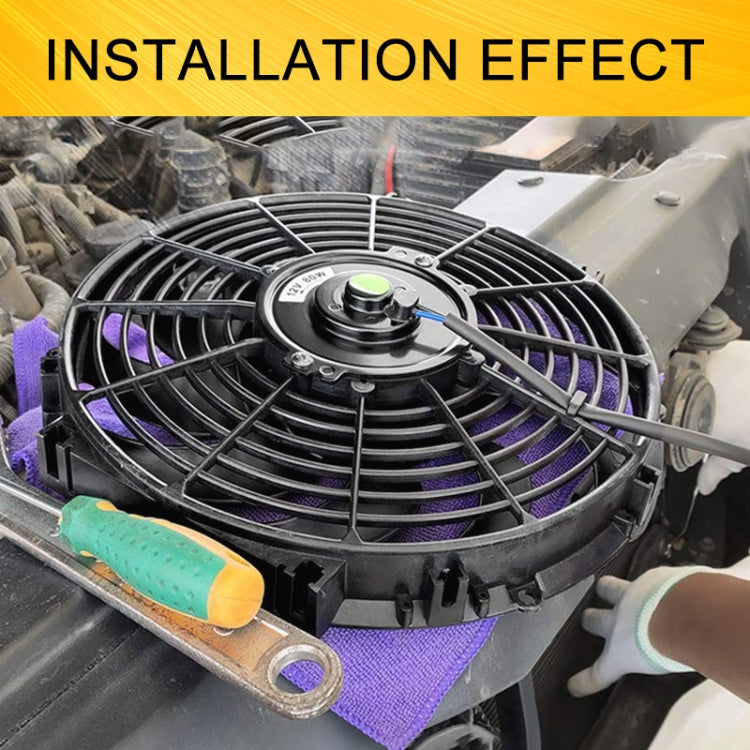 16 inch 12V 80W Car Powerful Transmission Oil Cooling Fan with Mounting Accessorie - In Car by buy2fix | Online Shopping UK | buy2fix
