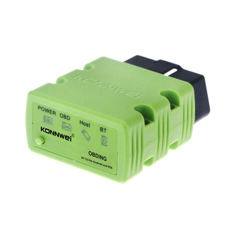 KONNWEI KW902 Bluetooth 5.0 OBD2 Car Fault Diagnostic Scan Tools Support IOS / Android(Green) - Code Readers & Scan Tools by KONNWEI | Online Shopping UK | buy2fix