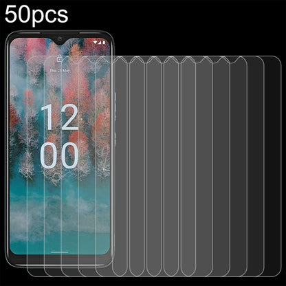 For Nokia C12 Plus 50pcs 0.26mm 9H 2.5D Tempered Glass Film - Nokia Tempered Glass by buy2fix | Online Shopping UK | buy2fix