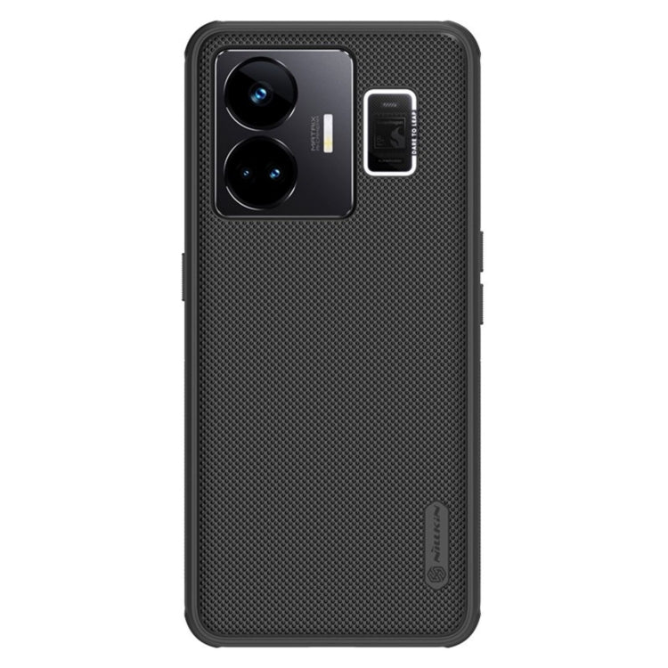 For Realme GT Neo 5 NILLKIN Frosted Shield Pro PC + TPU Phone Case(Black) - Realme Cases by NILLKIN | Online Shopping UK | buy2fix