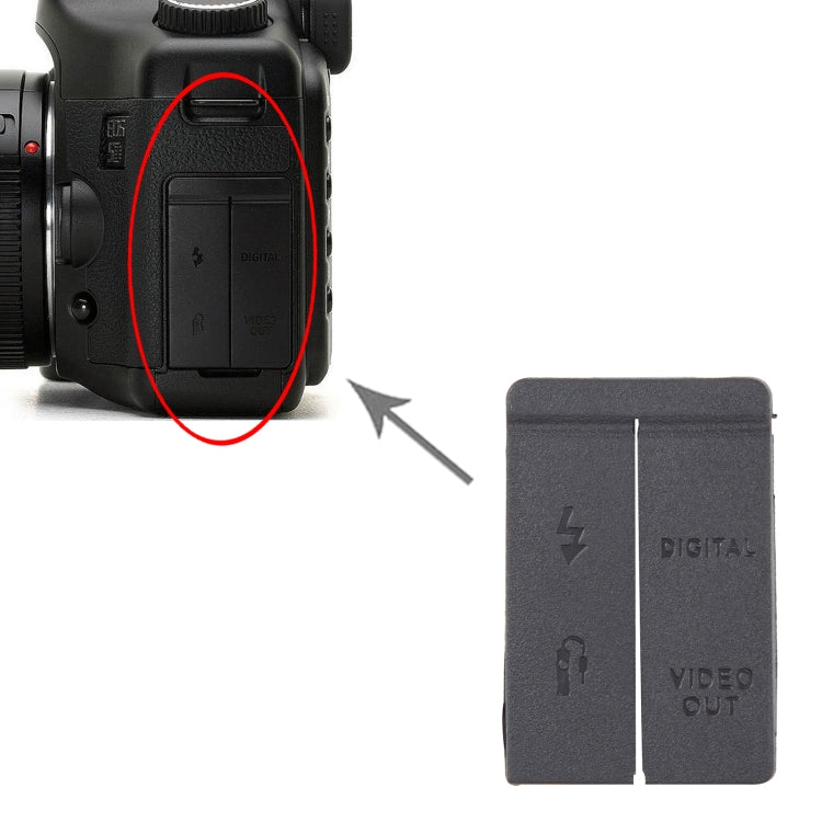 For Canon EOS 5D OEM USB Cover Cap - Repair & Spare Parts by buy2fix | Online Shopping UK | buy2fix