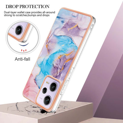 Electroplating IMD TPU Phone Case For Xiaomi Redmi Note 12 Pro 5G Global/Note 12 Pro 5G China/Poco X5 Pro 5G/Note 12 Pro Speed(Blue Marble) - Note 12 Pro Cases by buy2fix | Online Shopping UK | buy2fix