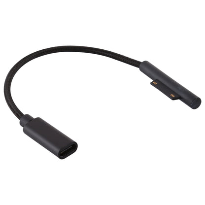 For Microsoft Surface Pro 7 / 6 / 5 to USB-C / Type-C Female Interfaces Power Charger Cable - Power Cord by buy2fix | Online Shopping UK | buy2fix