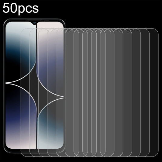 For Ulefone Note 16 Pro 50pcs 0.26mm 9H 2.5D Tempered Glass Film - Ulefone Tempered Glass by buy2fix | Online Shopping UK | buy2fix