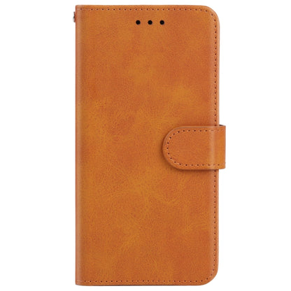 For iPhone 15 Plus Leather Phone Case(Brown) - iPhone 15 Plus Cases by buy2fix | Online Shopping UK | buy2fix