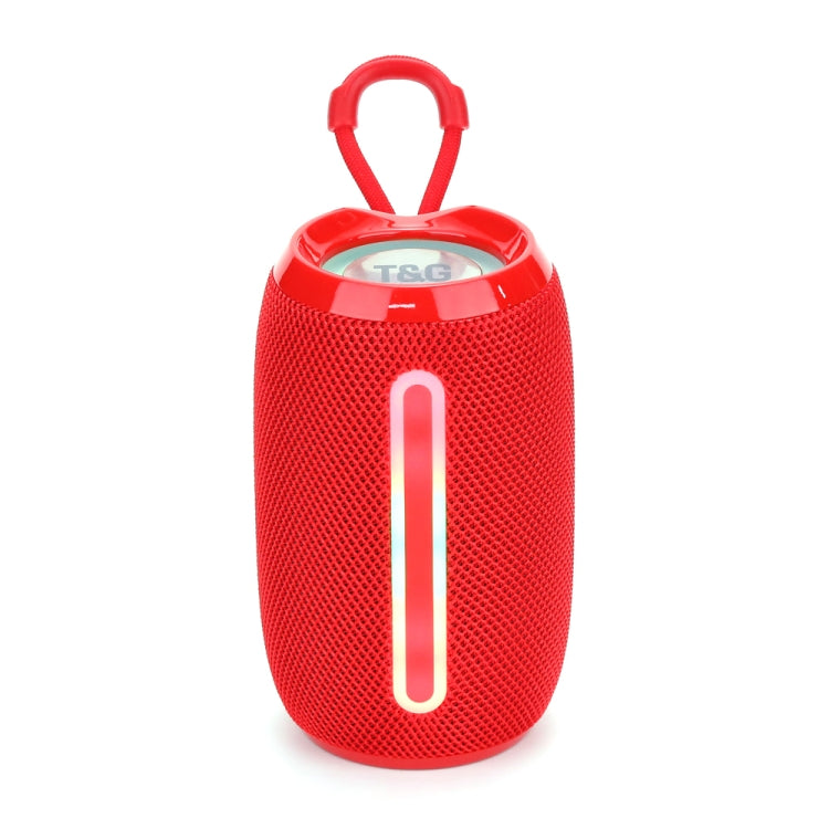 T&G TG653 TWS LED Mini Portable Wireless Stereo Sound Outdoor Speaker(Red) - Mini Speaker by T&G | Online Shopping UK | buy2fix