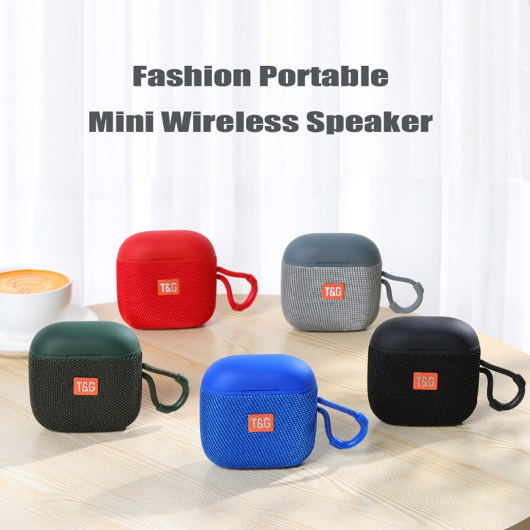 T&G TG809 2 in 1 Portable Outdoor Wireless Speaker & Mini TWS Bluetooth Earbuds(Gery) - Mini Speaker by T&G | Online Shopping UK | buy2fix