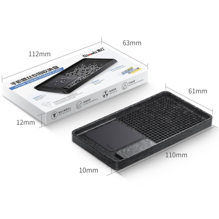 Qianli Magnetic Design Mobile Phone Screw Special Storage Tray - Working Mat by QIANLI | Online Shopping UK | buy2fix