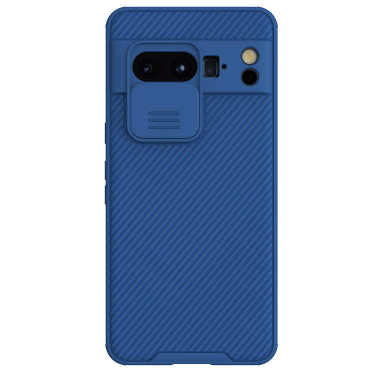 For Google Pixel 8 Pro NILLKIN CamShield Pro PC Phone Case(Blue) - Google Cases by NILLKIN | Online Shopping UK | buy2fix