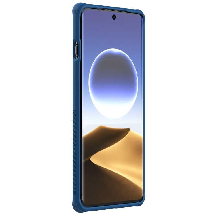 For OPPO Find X7 Ultra NILLKIN Frosted Shield Pro PC + TPU Phone Case(Blue) - Find X7 Ultra Cases by NILLKIN | Online Shopping UK | buy2fix