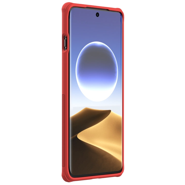 For OPPO Find X7 Ultra NILLKIN Frosted Shield Pro PC + TPU Phone Case(Red) - Find X7 Ultra Cases by NILLKIN | Online Shopping UK | buy2fix
