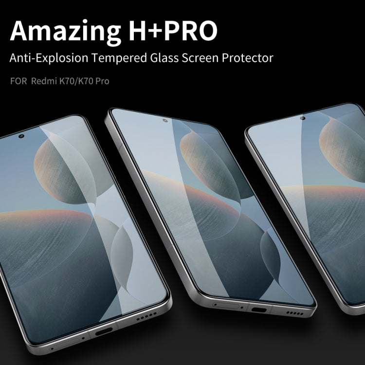 For Xiaomi Redmi K70 / K70 Pro NILLKIN H+Pro 0.2mm 9H Explosion-proof Tempered Glass Film -  by NILLKIN | Online Shopping UK | buy2fix