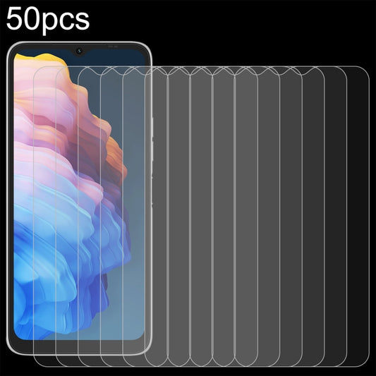 For UMIDIGI C1 50pcs 0.26mm 9H 2.5D Tempered Glass Film - Others by buy2fix | Online Shopping UK | buy2fix