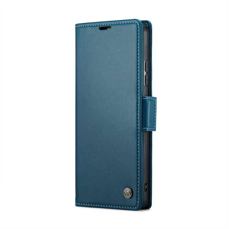 For Xiaomi 12 / 12X / 12S CaseMe 023 Butterfly Buckle Litchi Texture RFID Anti-theft Leather Phone Case(Blue) - 12 Cases by CaseMe | Online Shopping UK | buy2fix