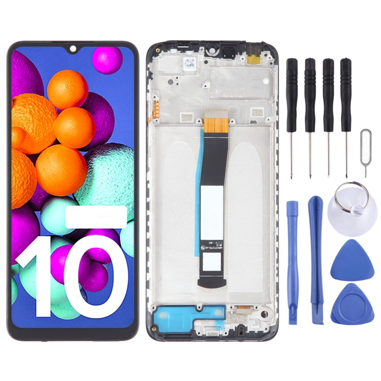 OEM Material LCD Screen For Xiaomi Redmi 10 India Digitizer Full Assembly with Frame - LCD Screen by buy2fix | Online Shopping UK | buy2fix