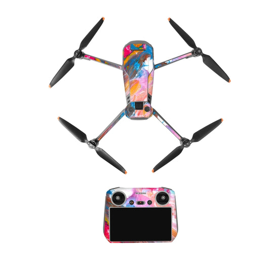 For DJI Mavic 3 Pro / RC Sunnylife Drone Body Remote Control Decorative Stickers Set(Pink Cloud) - Stickers by Sunnylife | Online Shopping UK | buy2fix