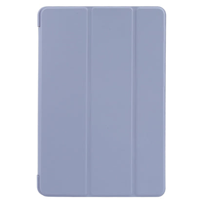 For Huawei MatePad 11 2023 GEBEI 3-folding Holder Shockproof Flip Leather Tablet Case(Light Purple) - Huawei by GEBEI | Online Shopping UK | buy2fix
