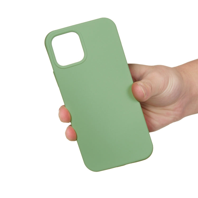 For iPhone 15 Plus Solid Color Silicone Phone Case(Mint Green) - iPhone 15 Plus Cases by buy2fix | Online Shopping UK | buy2fix