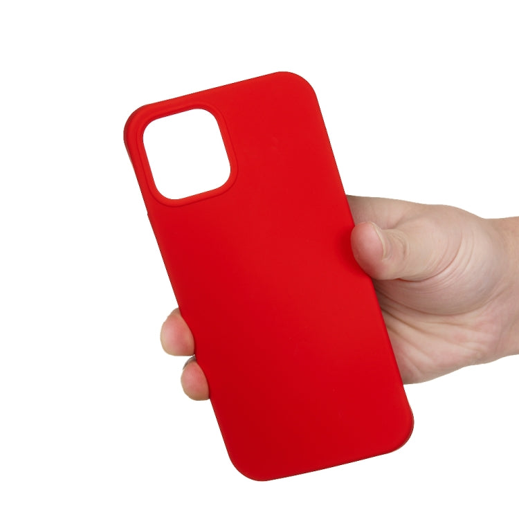 For iPhone 15 Pro Solid Color Silicone Phone Case(Red) - iPhone 15 Pro Cases by buy2fix | Online Shopping UK | buy2fix