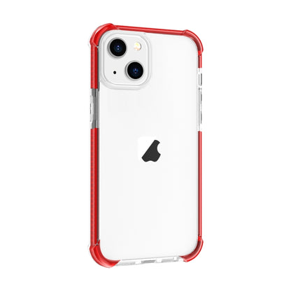 For iPhone 15 Plus Four-corner Shockproof TPU + Acrylic Phone Case(Red) - iPhone 15 Plus Cases by buy2fix | Online Shopping UK | buy2fix