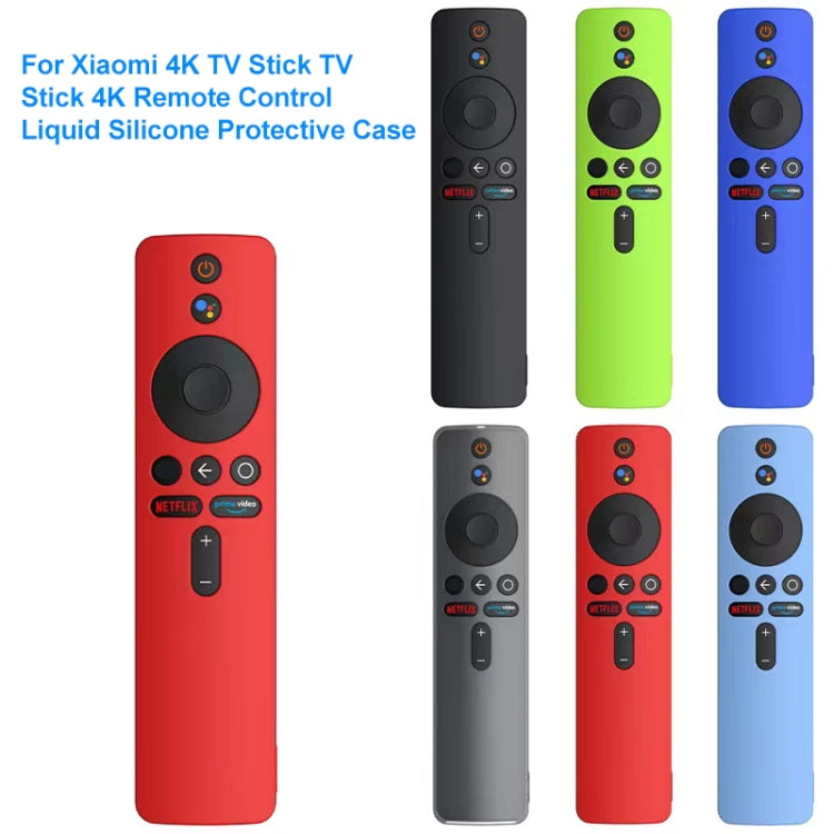 For Xiaomi MiBox S Remote Control Liquid Silicone Protective Case(Translucent Matte) - Remote Control Covers by buy2fix | Online Shopping UK | buy2fix