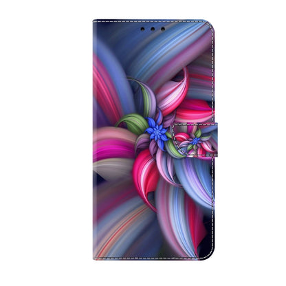 For Xiaomi Redmi 9A Crystal 3D Shockproof Protective Leather Phone Case(Colorful Flower) - Xiaomi Cases by buy2fix | Online Shopping UK | buy2fix