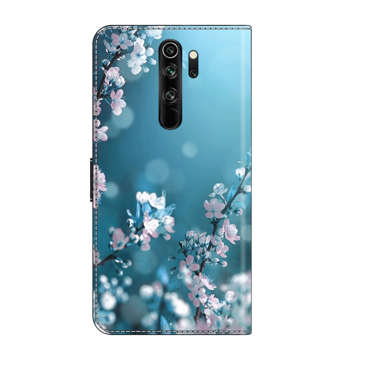 For Xiaomi Redmi Note 8 Pro Crystal 3D Shockproof Protective Leather Phone Case(Plum Flower) - Xiaomi Cases by buy2fix | Online Shopping UK | buy2fix