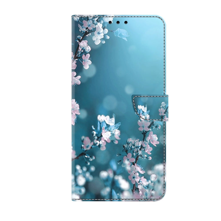 For Xiaomi Redmi Note 10 5G Crystal 3D Shockproof Protective Leather Phone Case(Plum Flower) - Xiaomi Cases by buy2fix | Online Shopping UK | buy2fix