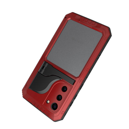 For Samsung Galaxy S23 5G RedPepper Wolf 360 Full Body Rugged IP68 Waterproof Phone Case(Red) - Galaxy S23 5G Cases by RedPepper | Online Shopping UK | buy2fix