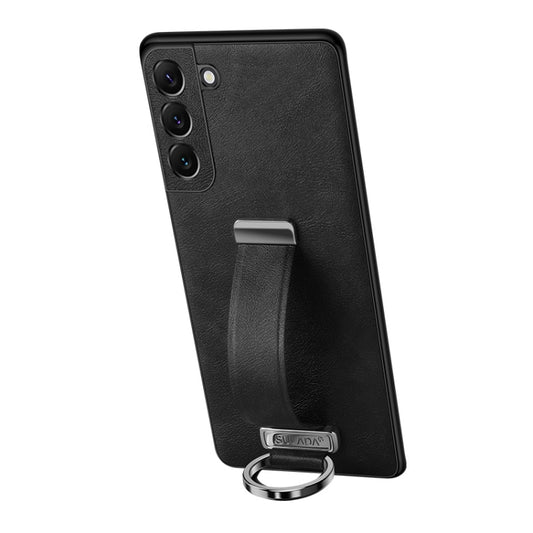 For Samsung Galaxy S23+ 5G SULADA PC + Leather Texture Skin Feel Shockproof Phone Case(Black) - Galaxy S23+ 5G Cases by SULADA | Online Shopping UK | buy2fix
