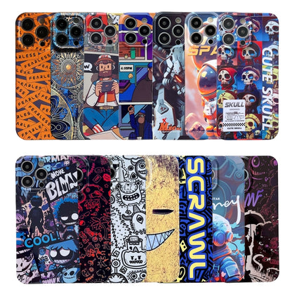 For iPhone 13 Pro Max Painted Pattern Precise Hole PC Phone Case(Holiday Uncle) - iPhone 13 Pro Max Cases by buy2fix | Online Shopping UK | buy2fix