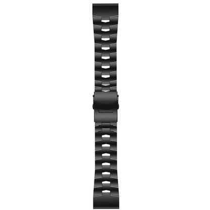 For Garmin Enduro 2 Titanium Alloy Quick Release Watch Band(Black) - Watch Bands by buy2fix | Online Shopping UK | buy2fix