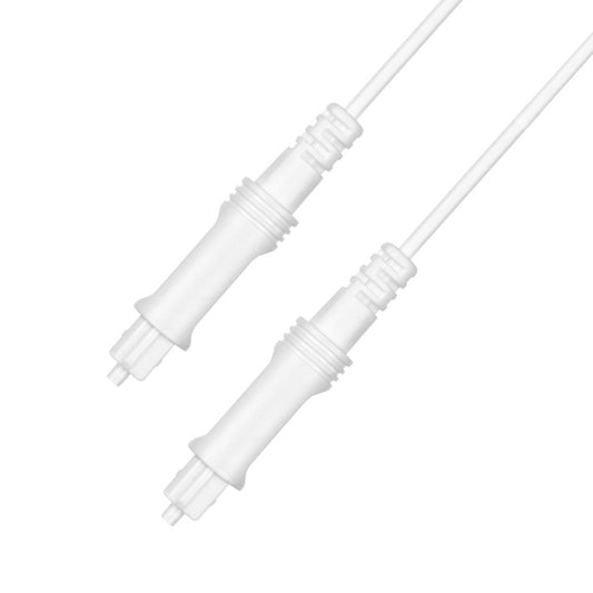 15m EMK OD2.2mm Digital Audio Optical Fiber Cable Plastic Speaker Balance Cable(White) -  by EMK | Online Shopping UK | buy2fix