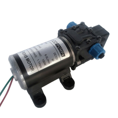 DC12V 100W Smart Double Thread Reverse Pump Diaphragm 8L Atomizing Spray Water Pump for Car Washing / Irrigation - In Car by buy2fix | Online Shopping UK | buy2fix