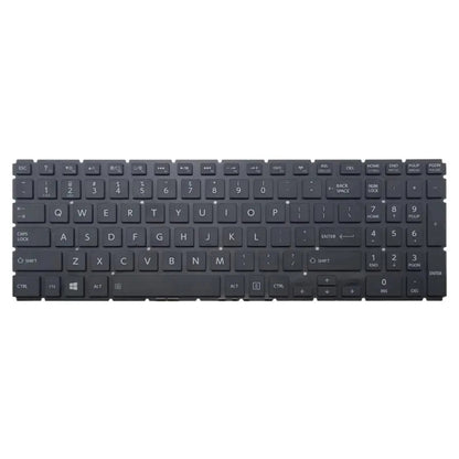 For TOSHIBA Satellite L50-B / L50D-B US Version Keyboard with Number Key - Replacement Keyboards by buy2fix | Online Shopping UK | buy2fix