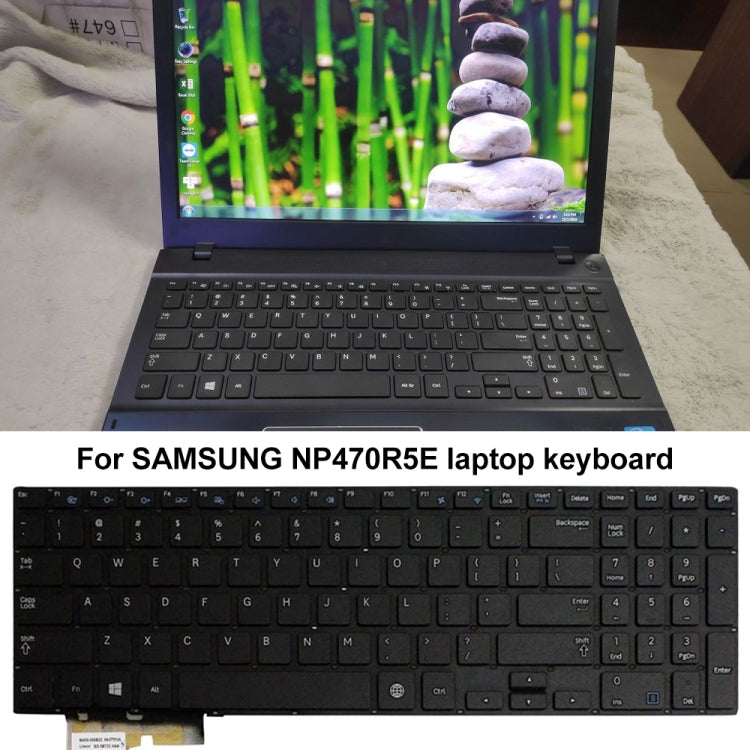 For Samsung NP470R5E / NP370R5E Laptop Keyboard - Replacement Keyboards by buy2fix | Online Shopping UK | buy2fix